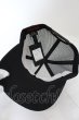 画像4: Moonage Devilment（清春） / GRAPHIC MESH CAP -LISTENER- キャップ F ブラック O-24-09-16-063-MO-za-YM-ZT133 (4)
