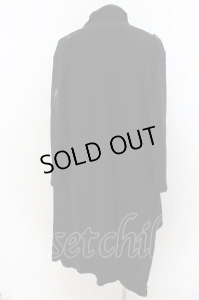 画像4: Roen / イレヘム六部袖スウェットカーディガン S ブラック O-24-09-16-006-Ro-to-YM-OS (4)