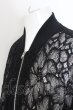 画像2: CIVARIZE / オ－バーサイズレースブルゾンジャケット 44 ブラック O-24-09-16-008-CI-ja-YM-ZS (2)