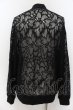 画像3: CIVARIZE / オ－バーサイズレースブルゾンジャケット 44 ブラック O-24-09-16-008-CI-ja-YM-ZS (3)