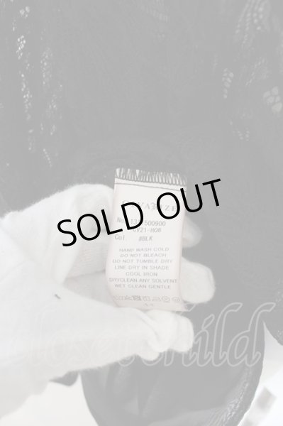 画像4: CIVARIZE / オ－バーサイズレースブルゾンジャケット 44 ブラック O-24-09-16-008-CI-ja-YM-ZS (4)