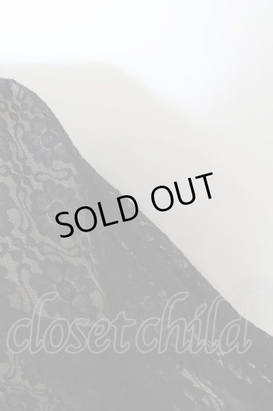 画像5: CIVARIZE / Voluptucas レース花柄変型デザインシャツ 46 ブラック O-24-09-16-009-CI-sh-YM-ZY (5)