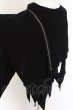 画像2: CIVARIZE / Breedニットポンチョ F ブラック O-24-09-16-017-CI-to-YM-ZY (2)