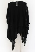 画像3: CIVARIZE / Breedニットポンチョ F ブラック O-24-09-16-017-CI-to-YM-ZY (3)
