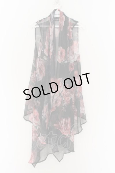 画像4: CIVARIZE / ジップアップナポレオンベスト 44 ブラックｘレッド O-24-09-16-021-CI-to-YM-OS (4)