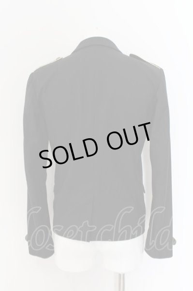 画像2: CIVARIZE / Fame ナポレオンテーラードジャケット 46 ブラックｘゴールド O-24-09-16-025-CI-ja-YM-OS (2)