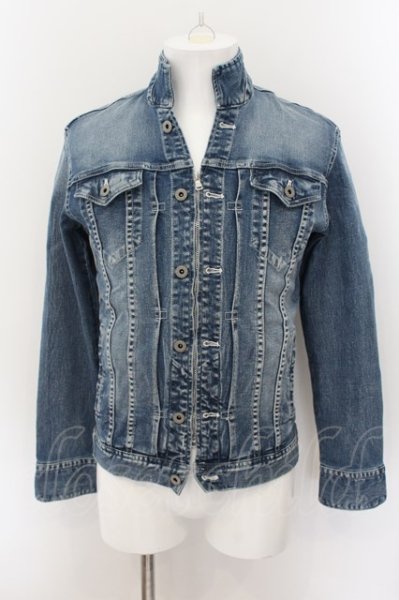 画像1: BUFFALO BOBS / MILANO ZIP(ミラノ ジップ) 3rdタイプジャケット　Gジャン 2 インディゴ O-24-09-24-004-BU-ja-YM-ZT115 (1)