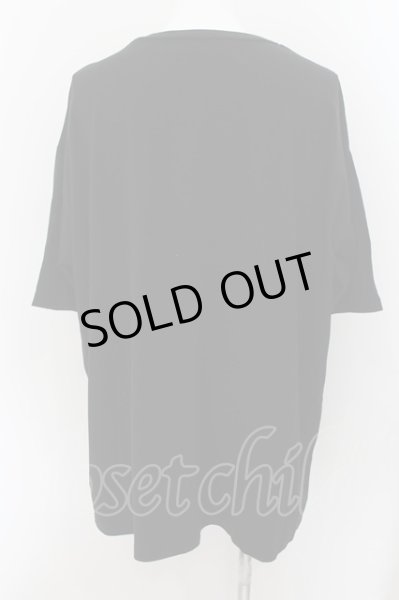 画像2: Moonage Devilment（清春） / Print Big Tシャツ F ブラック O-24-09-24-034-MO-to-YM-OS (2)