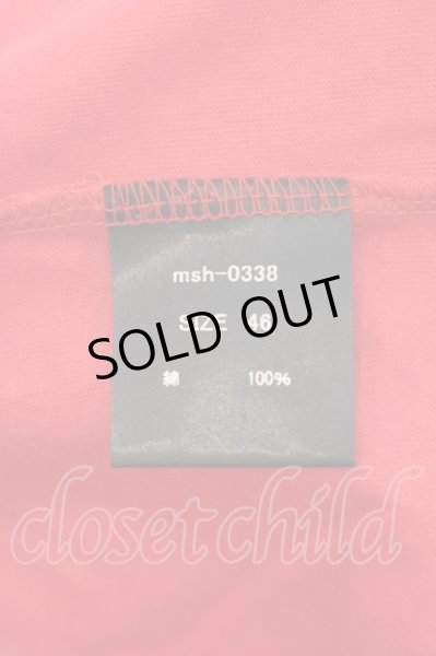 画像3: Moonage Devilment（清春） / シャドーレオパードBIGTシャツ 46 レッド O-24-09-24-036-MO-to-YM-ZT431 (3)