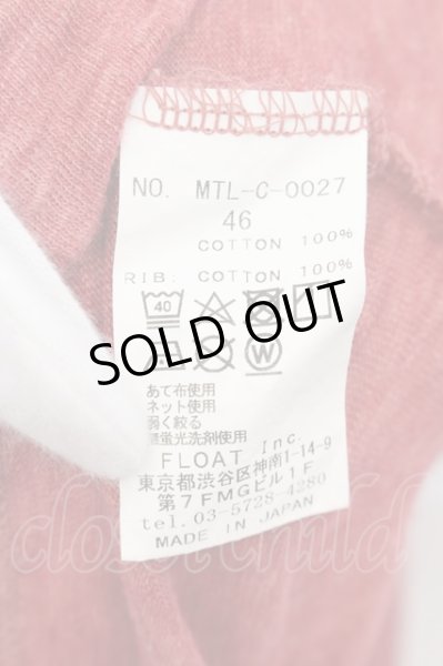 画像3: MENTAL / ポケットS/S Tシャツ 46 レッド O-24-09-24-038-ME-ts-YM-ZT216 (3)