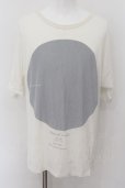 画像1: 【WINTERセール】KUROYUME / BEFORE THE NEXT SLEEP Tシャツ M ホワイト O-24-09-24-039-KU-ts-YM-ZT431 (1)