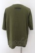 画像2: MARDIGRAS(SADS清春) / VINNY BEACH LYRIC POEM Tシャツ L カーキ O-24-09-24-042-MA-ts-YM-ZT430 (2)