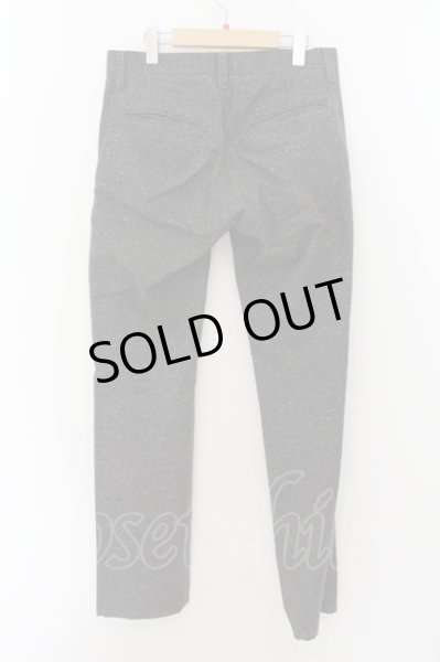 画像2: GOSTAR DE FUGA / ジャズネップスラックスパンツ 42 チャコール O-24-09-24-049-GO-pa-YM-OS (2)