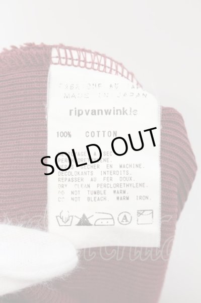 画像3: RIP VAN WINKLE / ジップアップパーカー 4 レッド O-24-09-24-005-RV-to-YM-ZT397 (3)