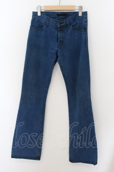 画像1: FUGA / ヴィンテージシューカットカラーデニムパンツ 42 ブルー O-24-09-24-053-FU-pa-YM-ZT135 (1)