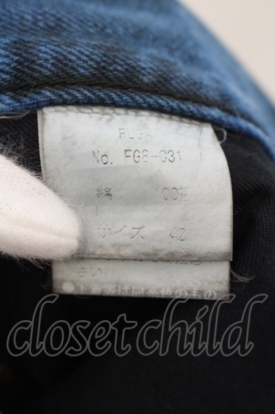 画像4: FUGA / ヴィンテージシューカットカラーデニムパンツ 42 ブルー O-24-09-24-053-FU-pa-YM-ZT135 (4)