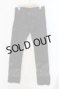 【WINTERセール】FUGA / Restrict Chain 裾パイソン2WAYコーティングチノパンツ 42 ブラック O-24-09-24-055-FU-pa-YM-ZT135