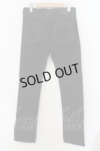 画像2: FUGA / Restrict Chain 裾パイソン2WAYコーティングチノパンツ 42 ブラック O-24-09-24-055-FU-pa-YM-ZT135 (2)