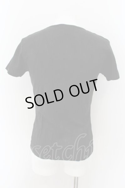 画像2: 5351pour les Hommes / グリッターストレッチTシャツ 3 ブラック O-24-09-24-015-53-to-YM-ZT160 (2)