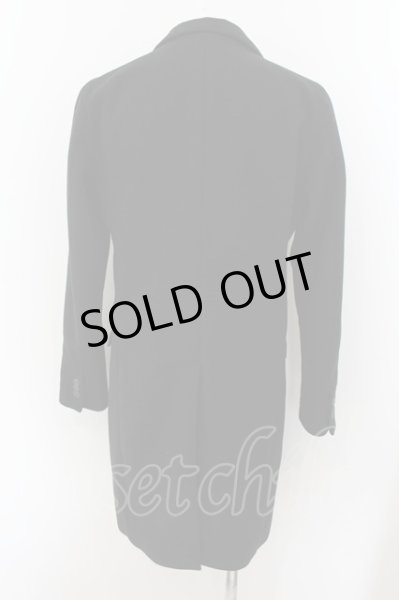 画像2: FUGA / ウールチェスターコート 46 ブラック O-24-09-24-002-FU-ou-YM-ZT429 (2)