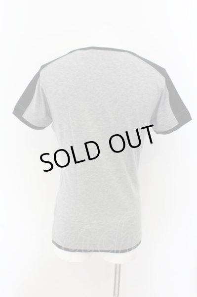 画像2: 5351pour les Hommes / イーグルフレームTシャツ 2 グレーｘブラック O-24-09-24-019-53-ts-YM-ZT430 (2)