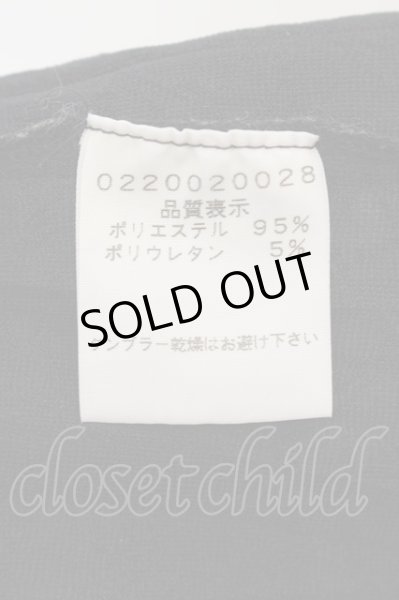 画像3: 5351pour les Hommes / シャドーゴシッククインクルVネックTシャツ 3 ブラック O-24-09-24-020-53-ts-YM-ZT430 (3)