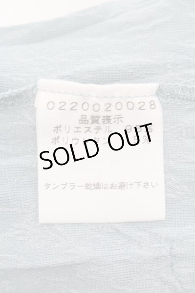 画像3: 5351pour les Hommes / シャドーゴシッククインクルVネックTシャツ 3 グリーン O-24-09-24-021-53-ts-YM-ZT430 (3)