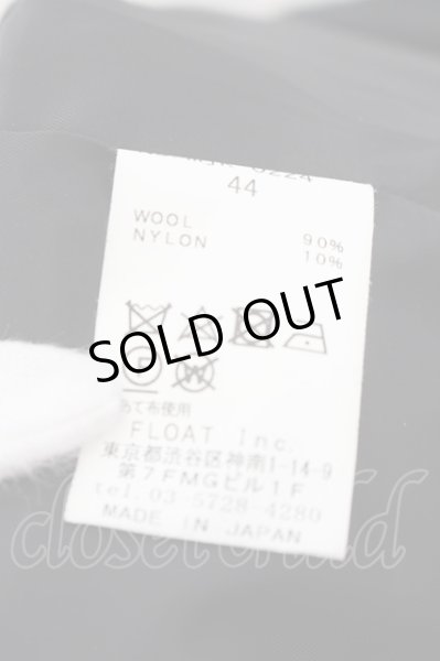 画像3: Moonage Devilment（清春） / ウールロングチェスターコート 44 ブラック O-24-09-24-028-MO-ou-YM-ZT418 (3)