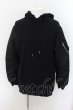 画像1: Moonage Devilment（清春） / MA-1 HOODIE パーカー 46 ブラック O-24-09-24-030-MO-ja-YM-ZT131 (1)