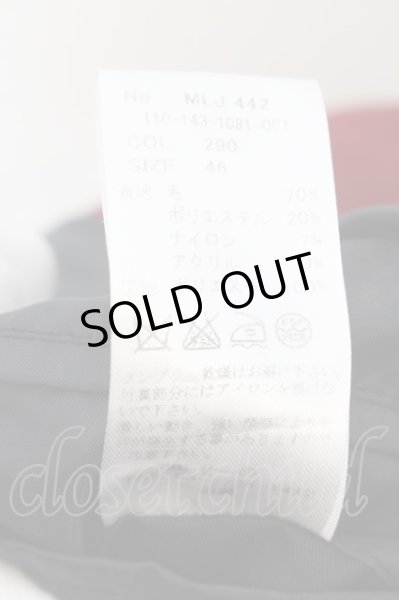 画像3: MURDER LICENSE / ウールチェスターコート 46 レッド O-24-09-24-003-MU-ou-YM-ZT427 (3)