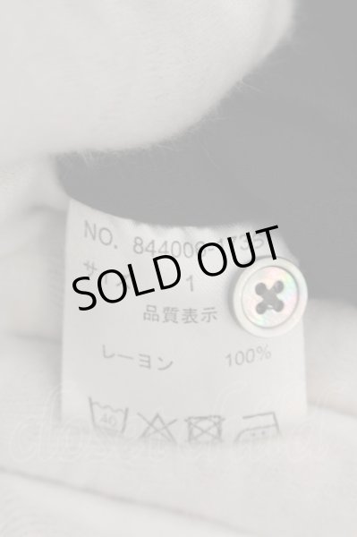 画像3: NO ID. / レーヨンロングシャツ 1 ブラック O-24-09-25-034-NO-sh-YM-OS (3)