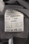 画像3: 【WINTERセール】NO ID. BLACK / レースロングシャツ ONE グレー O-24-09-25-035-NO-sh-YM-ZT051 (3)