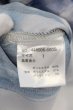 画像3: NO ID. BLACK / アブストラクトクレリックイレギュラーカラーシャツ 1 ブルー O-24-09-25-037-NO-sh-YM-ZT467 (3)