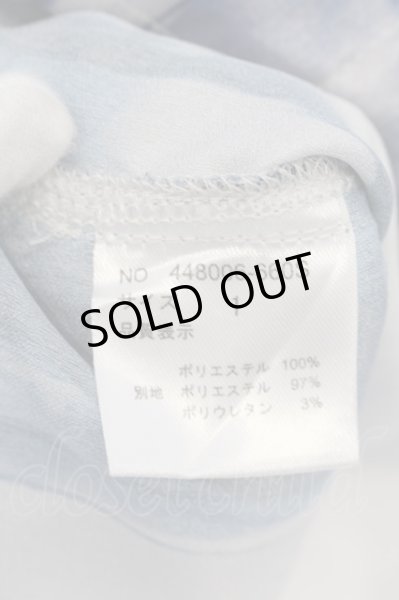 画像3: NO ID. BLACK / アブストラクトクレリックイレギュラーカラーシャツ 1 ブルー O-24-09-25-037-NO-sh-YM-ZT467 (3)