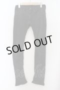 GalaabenD / コーティングスーパーストレッチシューカットパンツ ｓ グレー O-24-09-25-005-Ga-pa-YM-ZT425