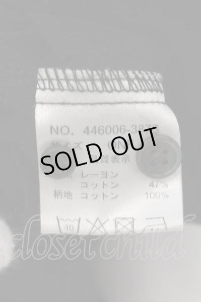 画像3: NO ID. BLACK / スイッチングルーズシャツ ONE ブラックｘホワイト O-24-09-25-042-NO-sh-YM-ZT466 (3)