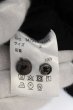 画像4: NO ID. / アーガイルJQクレリックシャツ 2 ブラックxホワイト O-24-09-25-048-NO-sh-YM-ZT466 (4)