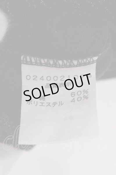 画像3: 5351pour les Hommes / グリッターペイズリーストレッチTシャツ  ブラックｘシルバー O-24-09-25-058-53-ts-YM-ZT446 (3)