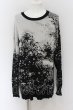 画像1: NO ID. BLACK / CニットGALAXY-JQ-CN-BIGプルオーバー ONE ブラック O-24-09-25-060-NO-to-YM-ZT446 (1)