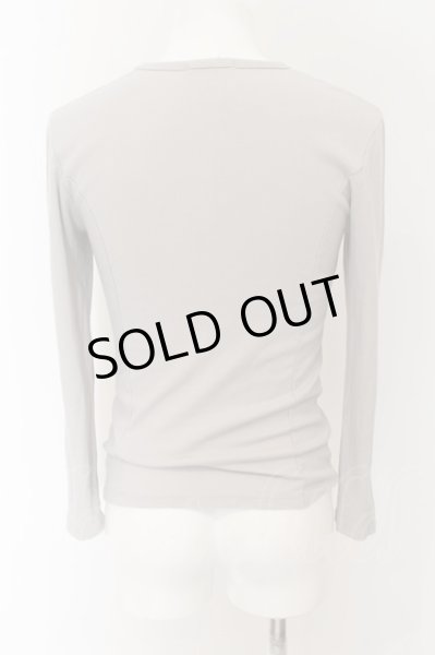 画像3: SHELLAC / ストレッチテレコVネックカットソー 44 ライトグレー O-24-09-25-063-SH-to-YM-ZT447 (3)