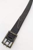 画像3: 【WINTERセール】KMRii / BELT スタッズベルト  アンティークゴールドｘブラック O-24-09-25-068-KM-za-YM-ZT-ML010