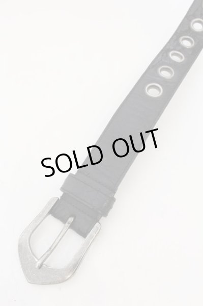 画像3: 5351pour les Hommes / クラックレザーワイドベルト  ブラック O-24-09-25-069-53-za-YM-ZT-MK001 (3)