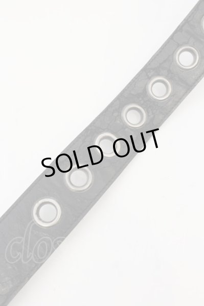 画像4: 5351pour les Hommes / クラックレザーワイドベルト  ブラック O-24-09-25-069-53-za-YM-ZT-MK001 (4)