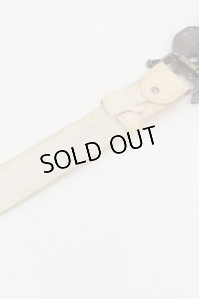 画像11: Ugo Cacciatori / パイレーツベルト  シルバーｘアイボリー O-24-09-25-070-UG-za-YM-ZT-MK001 (11)