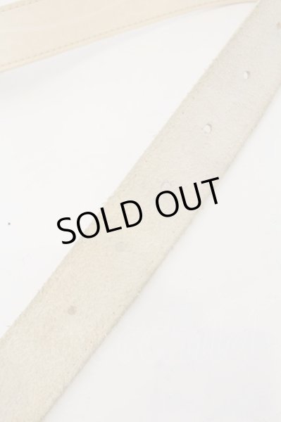 画像12: Ugo Cacciatori / パイレーツベルト  シルバーｘアイボリー O-24-09-25-070-UG-za-YM-ZT-MK001 (12)