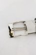 画像2: Hiromu Takahara / Skull Pin Belt ベルト  ホワイト O-24-09-25-071-Hi-za-YM-ZT-MK001 (2)