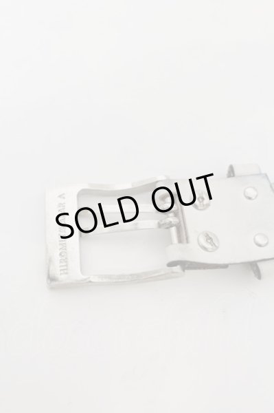 画像3: Hiromu Takahara / Skull Pin Belt ベルト  ホワイト O-24-09-25-071-Hi-za-YM-ZT-MK001 (3)