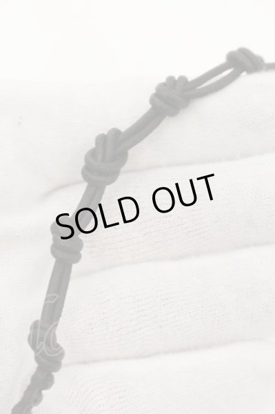 画像4: CHAN LUU / 4連スカルラップブレスレット  ブラックｘブラック O-24-09-25-075-CH-ac-YM-ZT-MK001 (4)