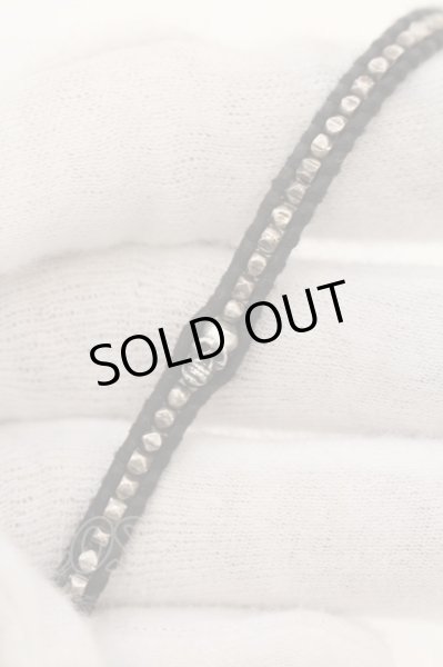 画像3: CHAN LUU / 4連スカルラップブレスレット  シルバーｘブラック O-24-09-25-076-CH-ac-YM-ZT-MK001 (3)