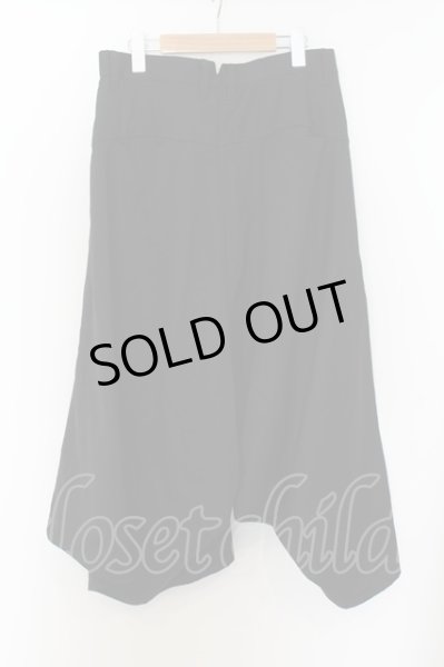 画像3: NO ID. BLACK / TRドレープバギートラウザーズパンツ 1 ブラック O-24-09-25-011-NO-pa-YM-ZT436 (3)